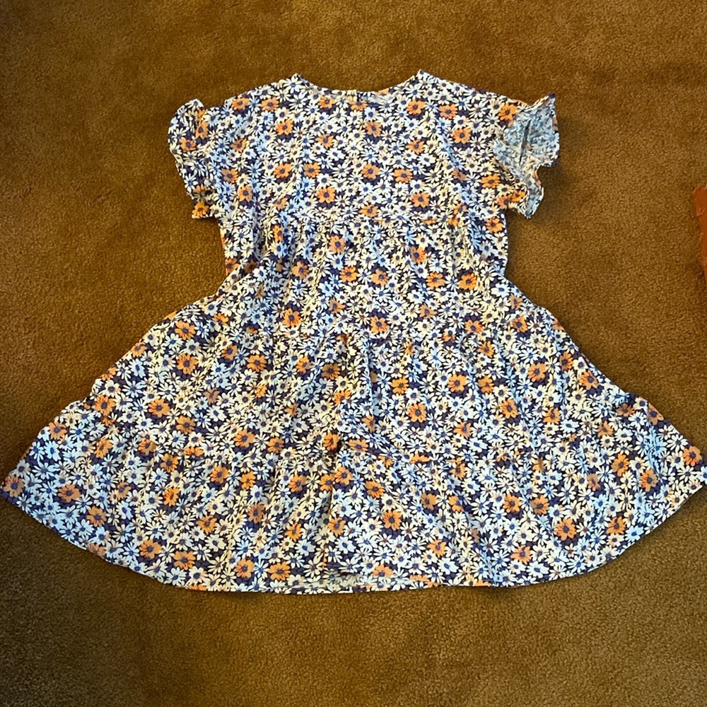 Babydoll Summer Floral Dress - Women’s